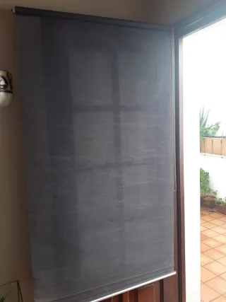 2 Tende a Rullo Grigio/Argento