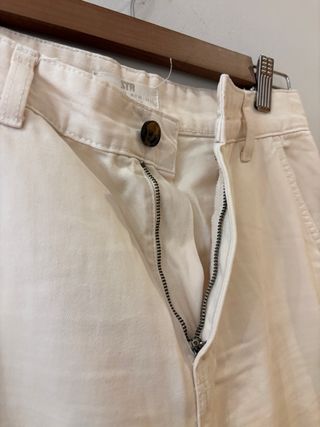 Pantalones cargo beige Stradivarius