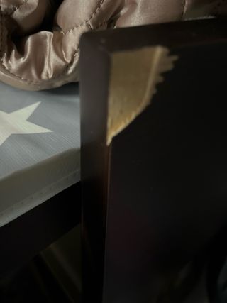 Mesa extensible y 4 sillas madera