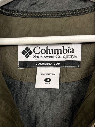 Chaqueta Columbia Forrada Harrington Acolchada Y2K