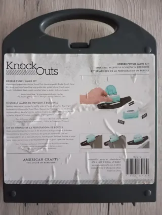 Kit Perforadora Bordes American Crafts