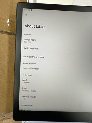 Tablet 14 Pulgadas Android 14 Tableta 5G#404444