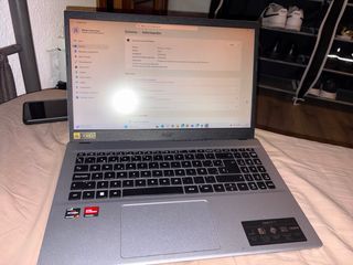 Portátil Acer Negro/Plateado