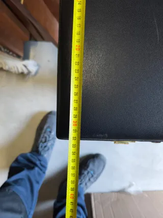 Maletín Ejecutivo Pierre Cardin Negro y Dorado