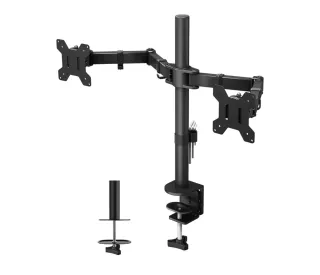 2 Pantallas Samsung LU28H750UQUXEN QLED 4K + Brazo