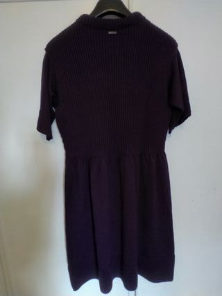 Abito GF Ferre Viola in Lana