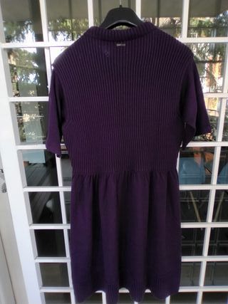 Abito GF Ferre Viola in Lana