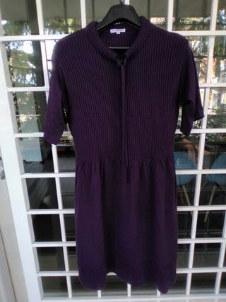 Abito GF Ferre Viola in Lana