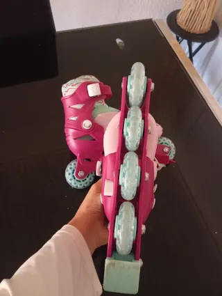 Patines en línea para niña talla ajustable