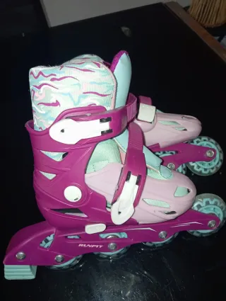 Patines en línea para niña talla ajustable