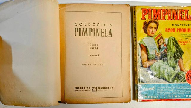 2 EXTRAS de PINPINELA de Bruguera, 1950