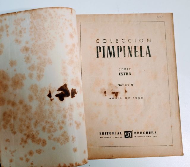 2 EXTRAS de PINPINELA de Bruguera, 1950