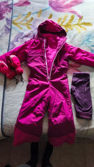 Mono nieve niña T.5