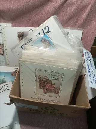 Stock profesional de documentos filatélicos