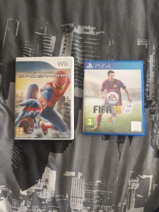Juegos Wii y PS4: Spider-Man y FIFA 15