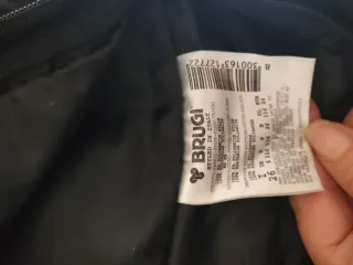 Pantalón de nieve negro talla 7/8