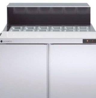 MESA FRÍA PREPARACIÓN CON CÚPULA CORECO 1200MM