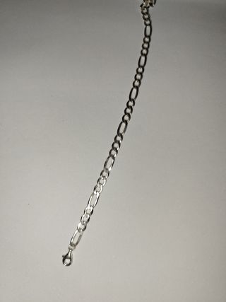Pulsera Fígaro Plata