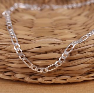 Pulsera Fígaro Plata