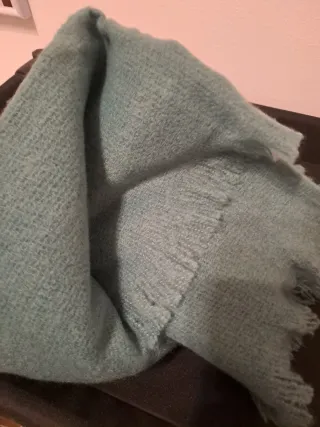 Bufanda Inside color verde azulado