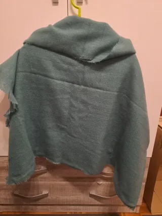 Bufanda Inside color verde azulado