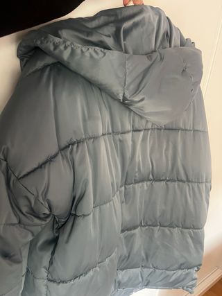 Abrigo acolchado Zara oversize M