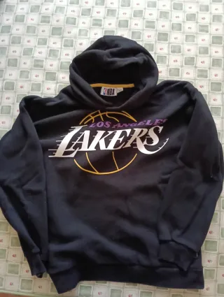 Sudadera NBA Los Angeles Lakers Negra