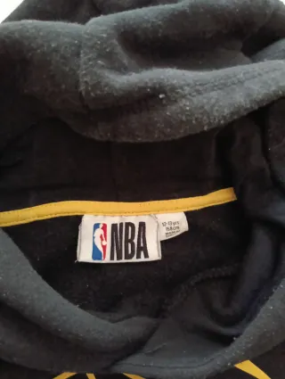 Sudadera NBA Los Angeles Lakers Negra