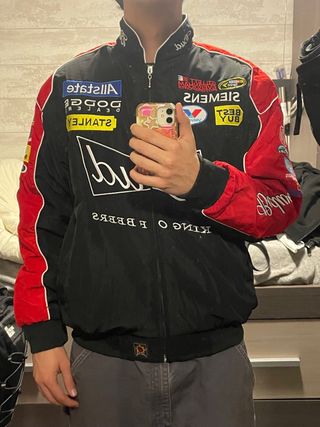 Chaqueta Motor Budweiser Talla M F1