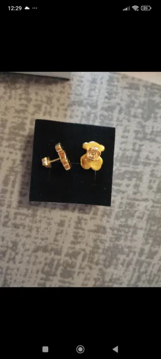 Pendientes Oso Tous 18k Oro
