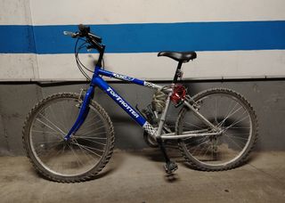 Bicicleta Montaña TOPTROTTER Azul/Negra
