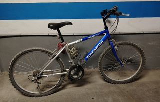 Bicicleta Montaña TOPTROTTER Azul/Negra