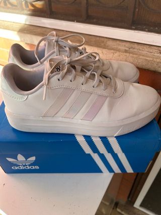 Adidas sneakers donna bianche rosa 40