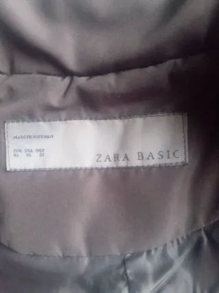 Cazadora acolchada Zara Basic XL