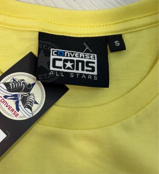 Camiseta Converse Amarilla Talla S