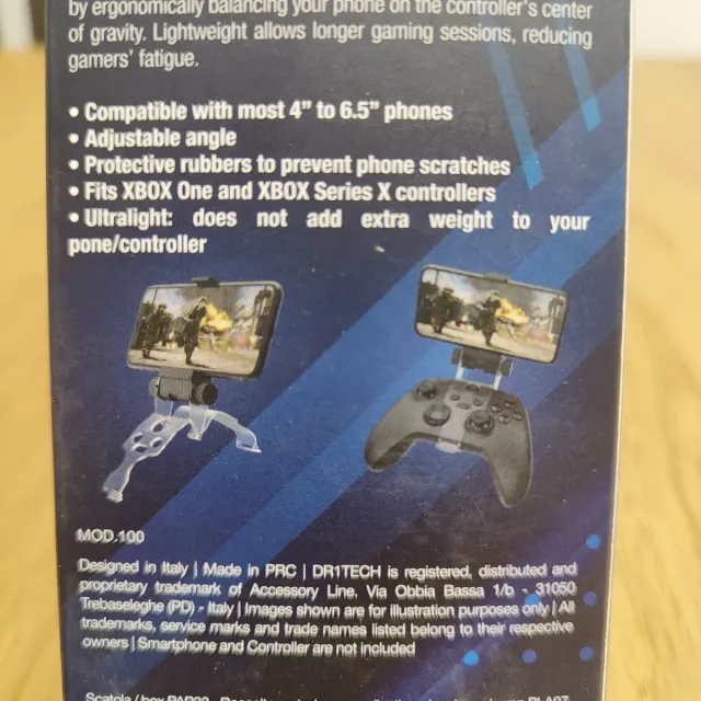 Supporto per controller Xbox DR1TECH GameGripX+