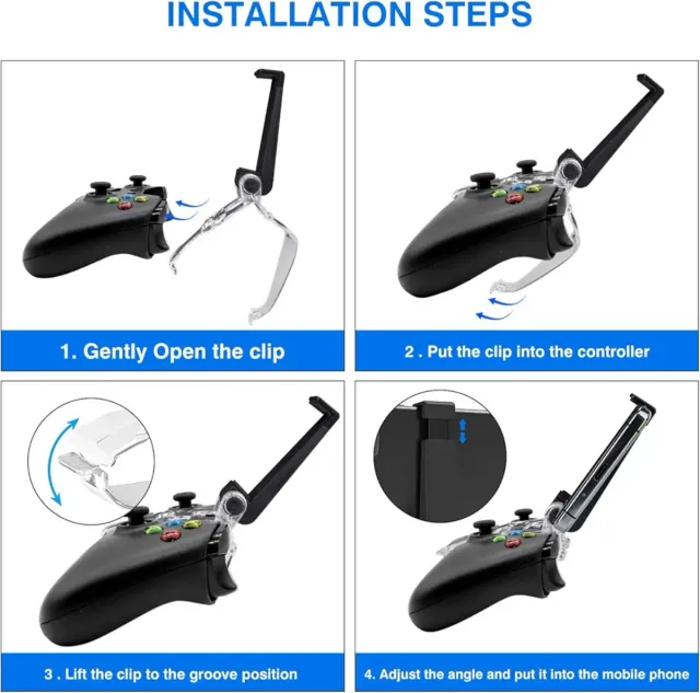 Supporto per controller Xbox DR1TECH GameGripX+