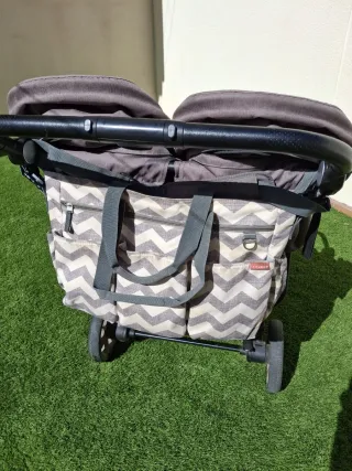 Bolso Skip Hop Doble Carro Gemelar