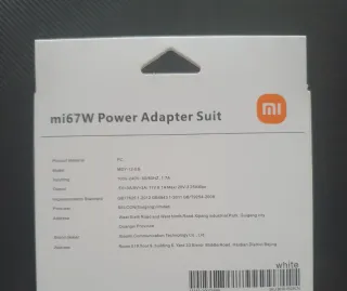 Cargador Original Xiaomi 67W