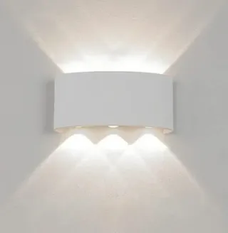 Lampade da parete LED Moderna Nera Luci