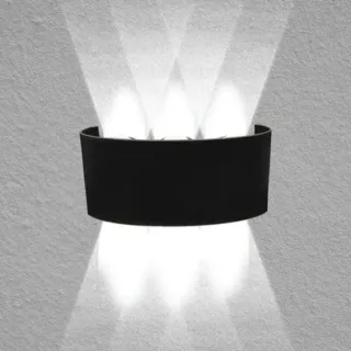 Lampade da parete LED Moderna Nera Luci