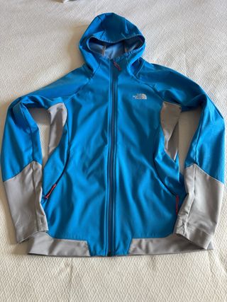 Chaqueta Cortavientos The North Face Azul/Gris