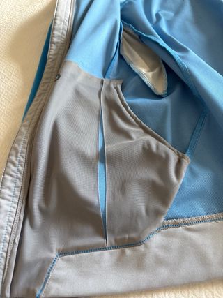 Chaqueta Cortavientos The North Face Azul/Gris