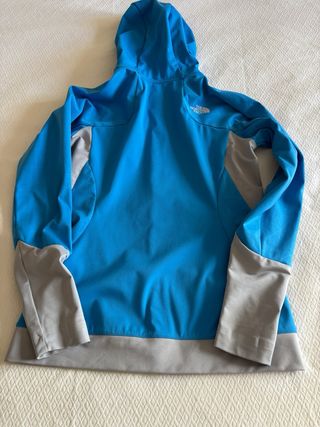 Chaqueta Cortavientos The North Face Azul/Gris