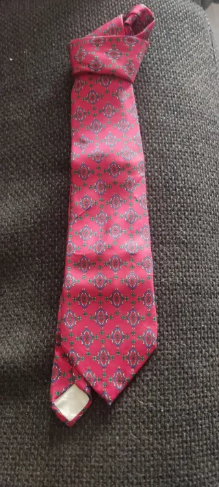 Corbata de seda Dustin multicolor