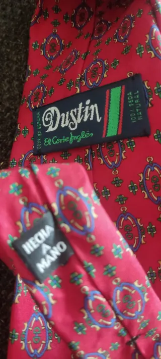 Corbata de seda Dustin multicolor
