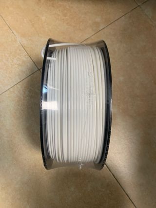 Rotolo di filamento PLA bianco per stampanti 3D