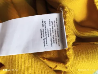 Jersey October Woman Amarillo Talla M