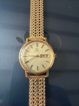 Reloj Omega brazalete oro 18k
