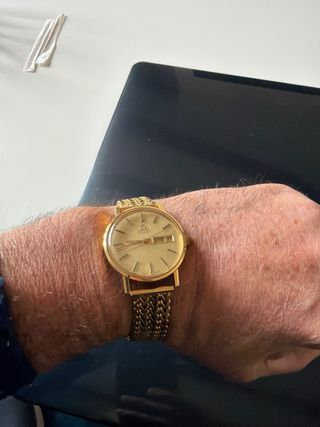 Reloj Omega brazalete oro 18k